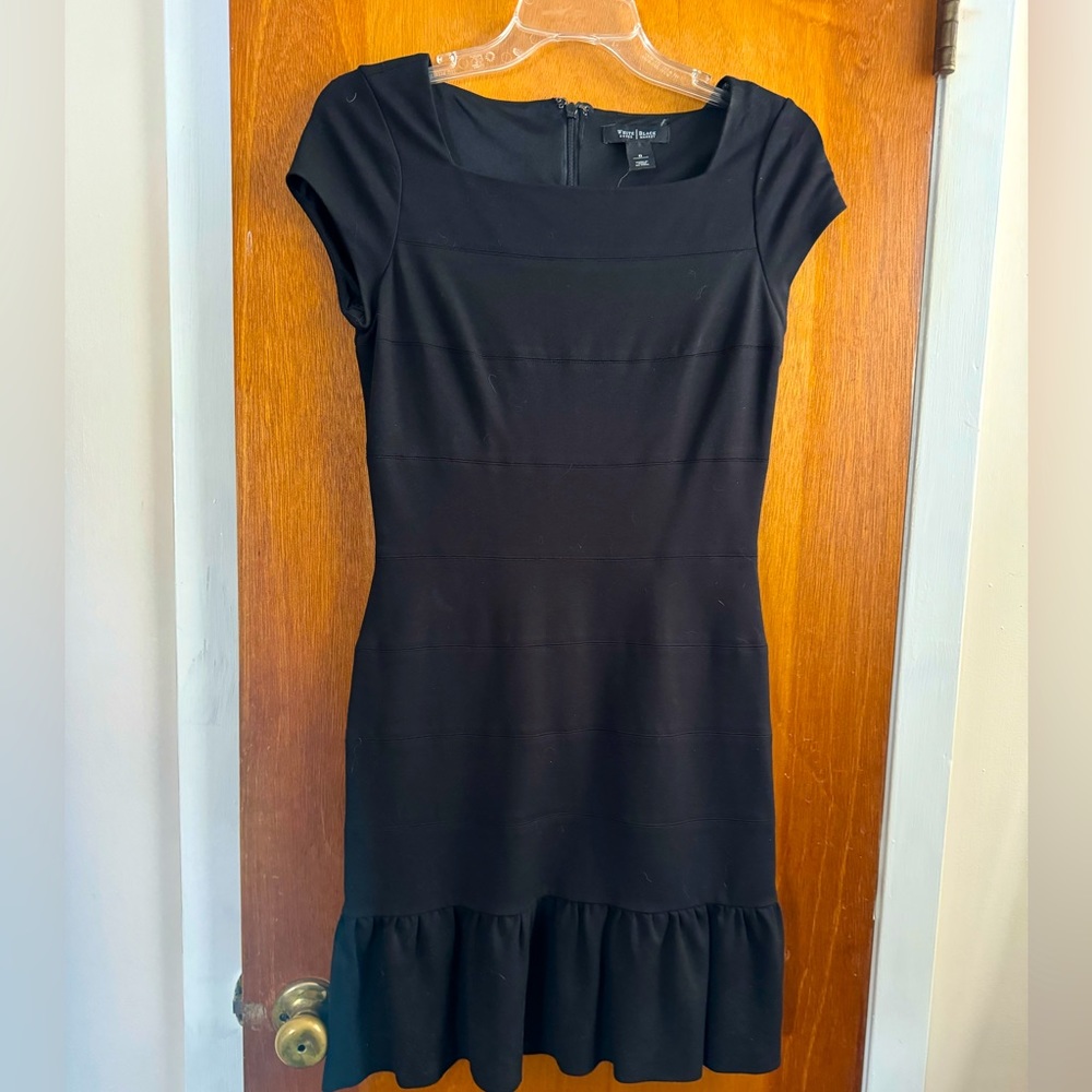 White House, Black Market Little black dress cap sleeve